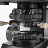 40x-2500x DIN Achromatic Objective Trinocular Laboratory Compound Microscope With 5.0MP LCD Touch Pad Screen