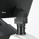 40x-2500x DIN Achromatic Objective Trinocular Laboratory Compound Microscope With 5.0MP LCD Touch Pad Screen
