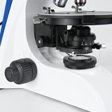 Albenth 40X-400X Transmitting Reflecting Polarizing Trinocular Microscope With Revolving Round Stage LED Illumination