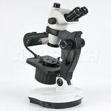 Albenth 6.7X-45X Magnification Professional Advanced Jewel Gem Zoom Binocular Stereo Microscope on Track Stand