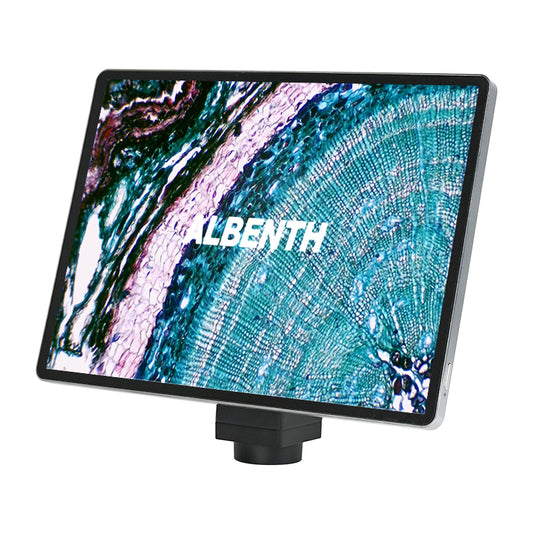 Albenth 10.5 inch Touchscreen Built-in 8MP Microscope Camera With Android 11 System USB, HDMI, WIFI for Stereo Biological Microscope