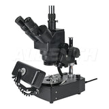 Albenth 10X-40X Jewelry Gem Trinocular Stereo Microscope With Polarizer, Analyzer