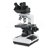 Albenth 40X-1600X Trinocular Biological Achromatic Microscope With Double Layer Mechanical Stage 1W LED Light, 1X Camera Adapter