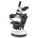 Albenth 6.7X-45X Magnification Professional Advanced Jewel Gem Zoom Binocular Stereo Microscope on Track Stand