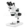 Albenth 7-45X Trinocular Zoom Stereo Microscope Pillar Stand Microscope