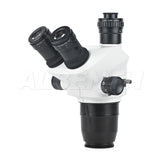 Albenth 6.5x-52x Trinocular Zoom Stereo Microscope Body With Camera Adapters