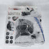 Albenth 40X-400X Transmitting Reflecting Polarizing Trinocular Microscope With Revolving Round Stage LED Illumination