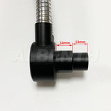 Albenth 50W Fiber Optic Dual Gooseneck Microscope Light Illuminator