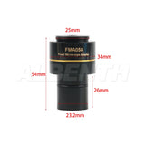 FMA037 0.37X 0.5X 0.75X Microscope Eyepiece C-Mount Adapter Lens to 23.2mm Interface For Video Microscope Camera