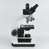 Albenth 40X-1600X Trinocular Biological Achromatic Microscope With Double Layer Mechanical Stage 1W LED Light, 1X Camera Adapter