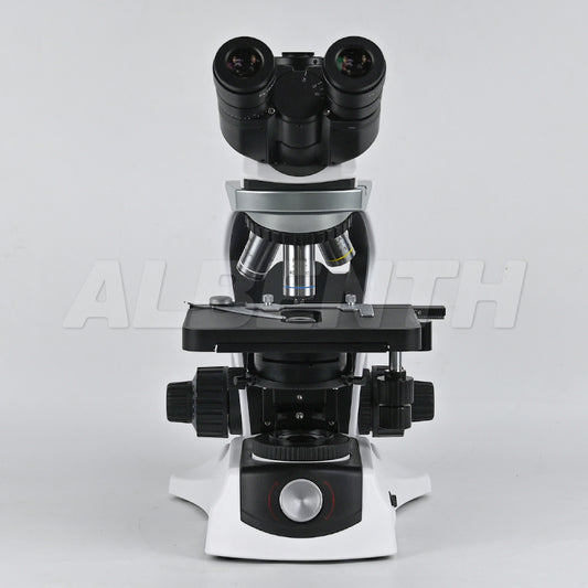Albenth Trinocular Infinity  Biologique Microscope 40X-1000X Magnification With LED Light For Schools, Laboratories