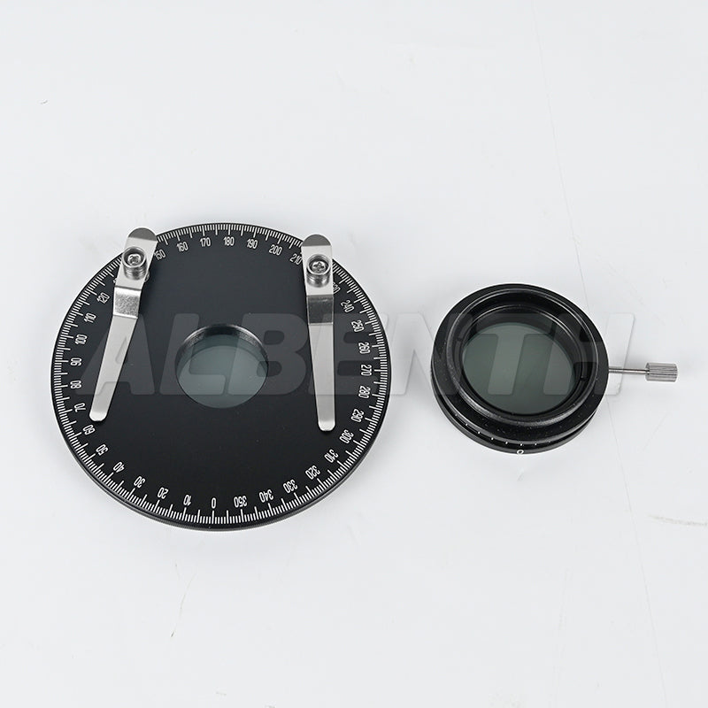 Rotating Polarizer Set For Stereo Microscope