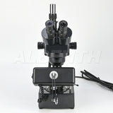 Albenth 10X-40X Jewelry Gem Trinocular Stereo Microscope on Pillar Stand