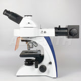 40X-1000X Fluorescence Microscope Transmission Reflection With 3W LED Lamp, 100W Mercury Lamp