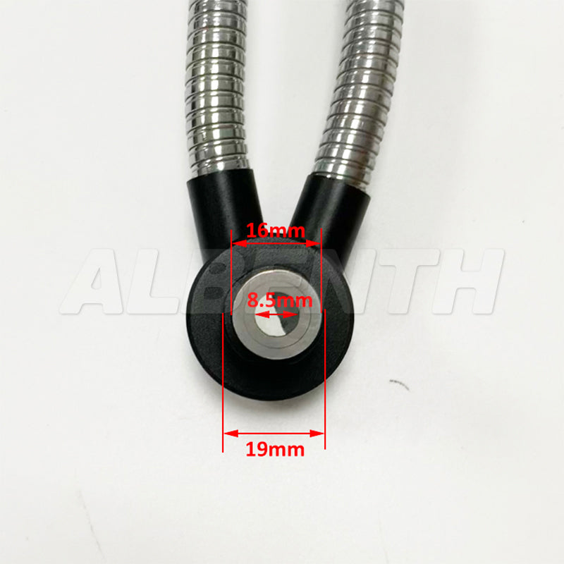 Albenth 20W Fiber Optic Dual Gooseneck Microscope Light Illuminator