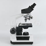 Albenth 40X-1600X Plan Biological Compound Binocular Microscope with LED Illumination