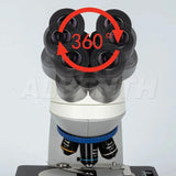 Albenth 40X-1000X Trinocular Infinity Plan Achromatic Compound Biological Microscope For Clinical Laboratory