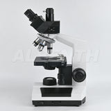 Albenth 40X-1600X Trinocular Biological Achromatic Microscope With Double Layer Mechanical Stage 1W LED Light, 1X Camera Adapter