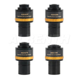 AMA037 0.37X 0.5X 0.75X 1X Focusable Microscope Eyepiece C-Mount Adapter Lens to 23.2mm Interface For Video Microscope Camera