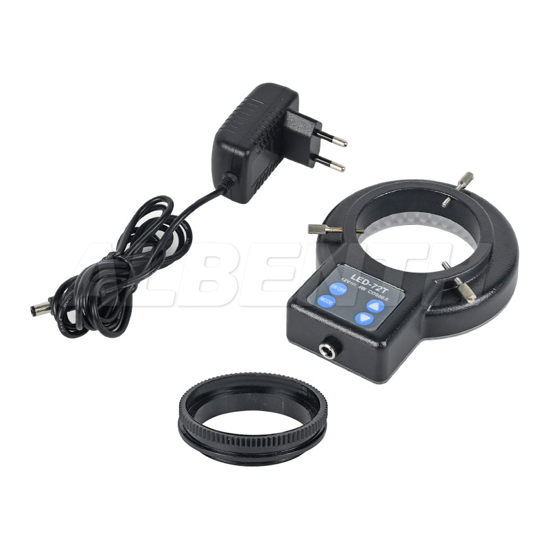 Trinocular Stereo Microscope 7-45X Zoom Wide Field 100mm Working Distance for Phone Repair