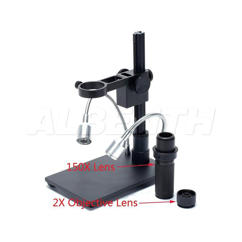 Albenth 5'' Screen 2160P 16MP HDMI USB WiFi Digital Microscope