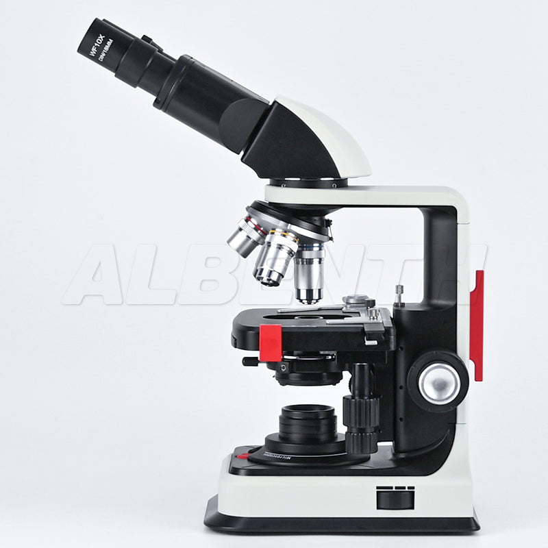 Albenth 40X-2500X Binocular Biological Microscope With LED Light for Student Children Laboratory Education Microscope