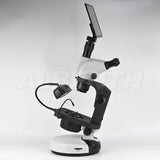 Albenth 6.5X-65X Trinocular Professional Jewelry Gemological Microscopes, With 4K 13.3'' LCD WiFi, HDMI, USB Microscope Camera