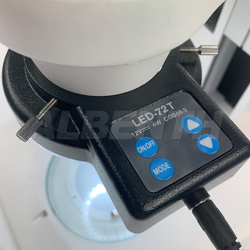 Trinocular Stereo Microscope 7-45X Zoom Wide Field 100mm Working Distance for Phone Repair