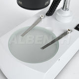 Albenth 20X 40X Binocular Stereo Microscope Small Portable Microscope With Top Bottom LED Light