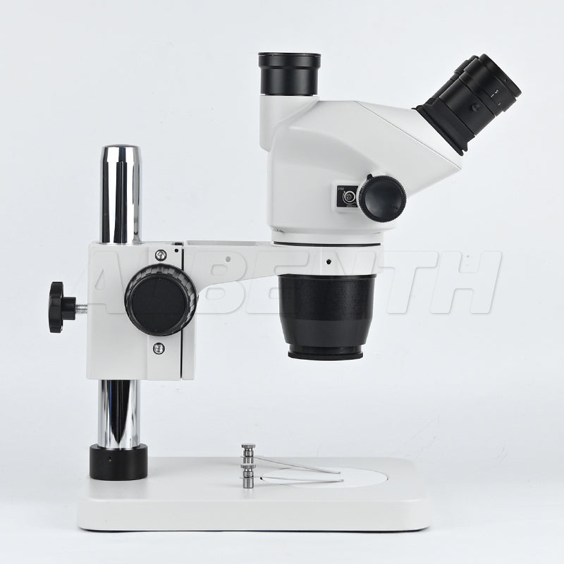 Albenth 6.5X-52X Trinocular Zoom Stereo Microscope with Super Large Stand