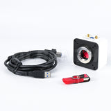 16MP/20MP Digital Microscope Camera With Sony Sensor With Stereo Biological Microscope