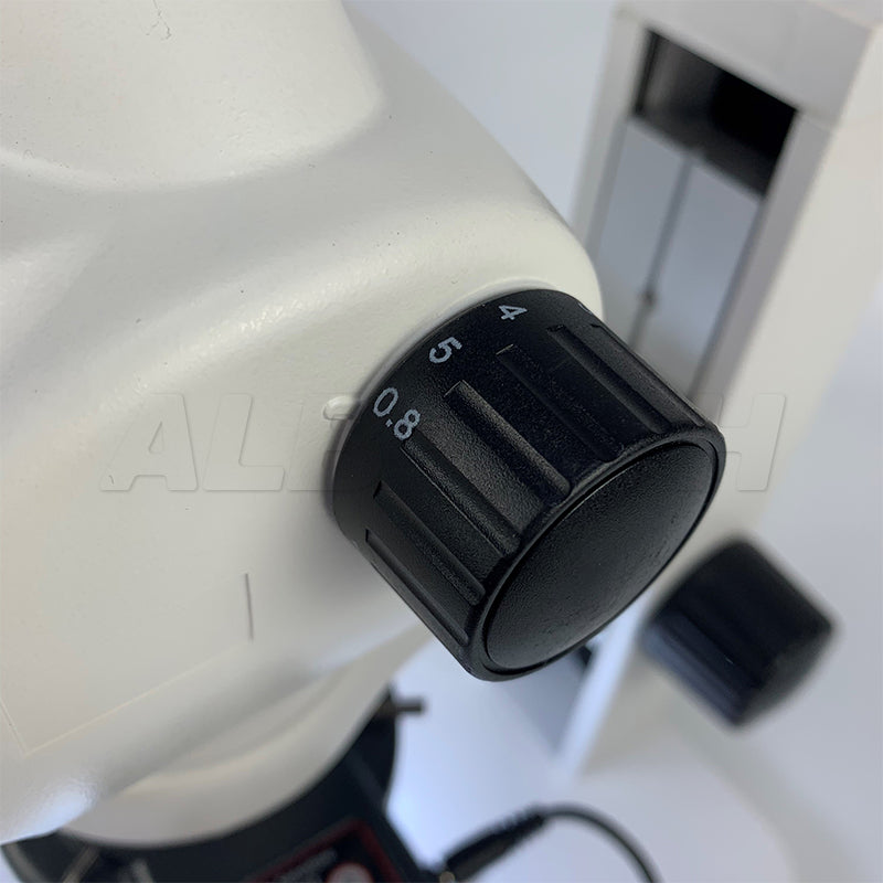 Albenth 8X-50X Track Stand Stereo Zoom Parfocal Trinocular Microscope