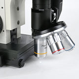 Albenth 40X-400X Hand Held Portable Metallurgical Microscope With Plan achromatic Metallurgical objective Adjustable LED Light