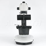 Albenth 6.7X-45X Magnification Professional Advanced Jewel Gem Zoom Binocular Stereo Microscope on Track Stand