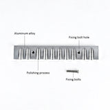 10 holes 2.0g Bullet-shaped Suppository Mold Manual Aluminum Alloy Suppository Mold Teaching Experiment Mould
