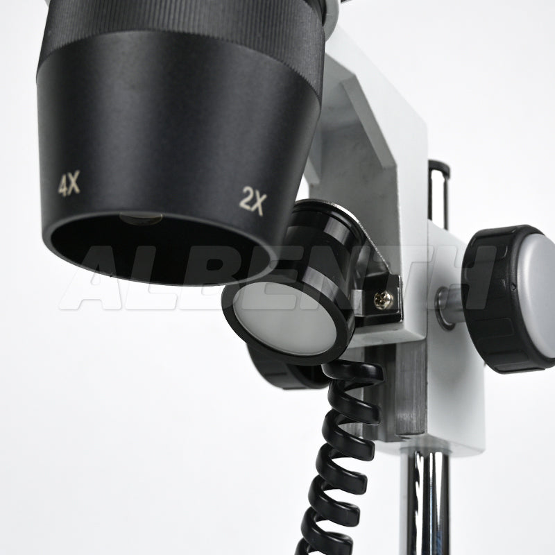 Albenth 20X 40X Binocular Stereo Microscope Small Portable Microscope With Top Bottom LED Light