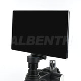 Albenth 11.6 Inch Touchscreen Built-in 16MP Microscope Camera With Windows 11 System USB, HDMI, Ethemet Port For Stereo Biological Microscope
