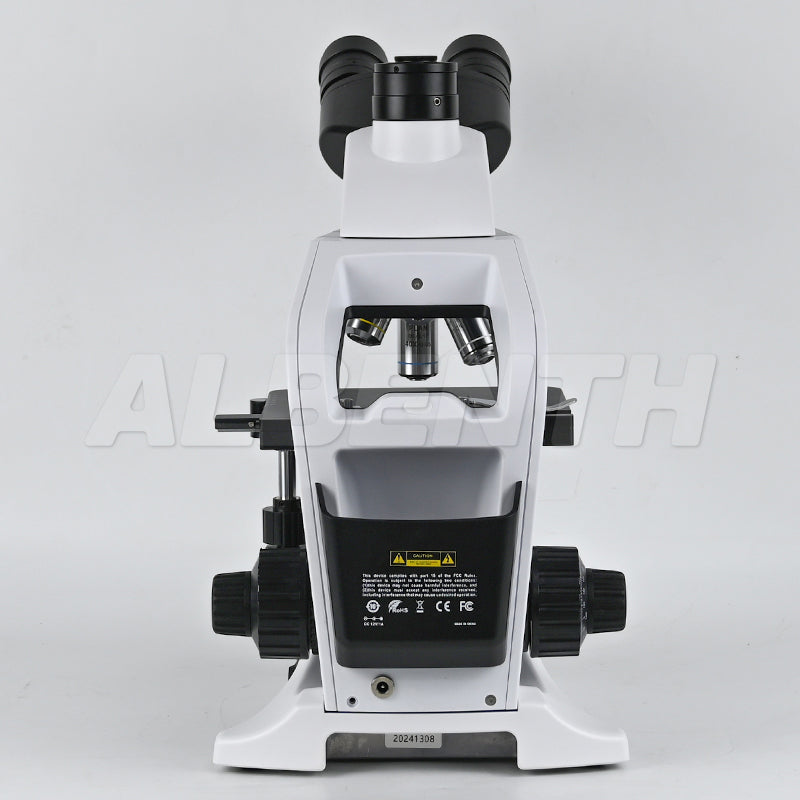 Albenth Trinocular Infinity  Biologique Microscope 40X-1000X Magnification With LED Light For Schools, Laboratories