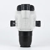 Albenth 6.5x-52x Trinocular Zoom Stereo Microscope Body With Camera Adapters