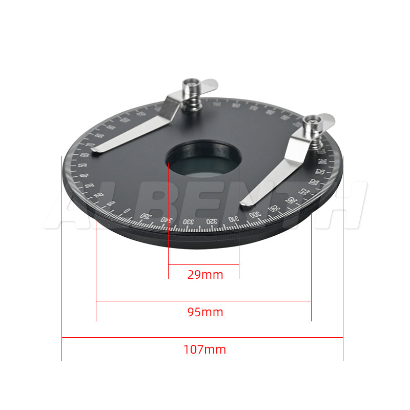 Rotating Polarizer Set For Stereo Microscope