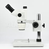 Albenth 6.7X-45X Trinocular Zoom Stereo Microscope with Super Large Stand