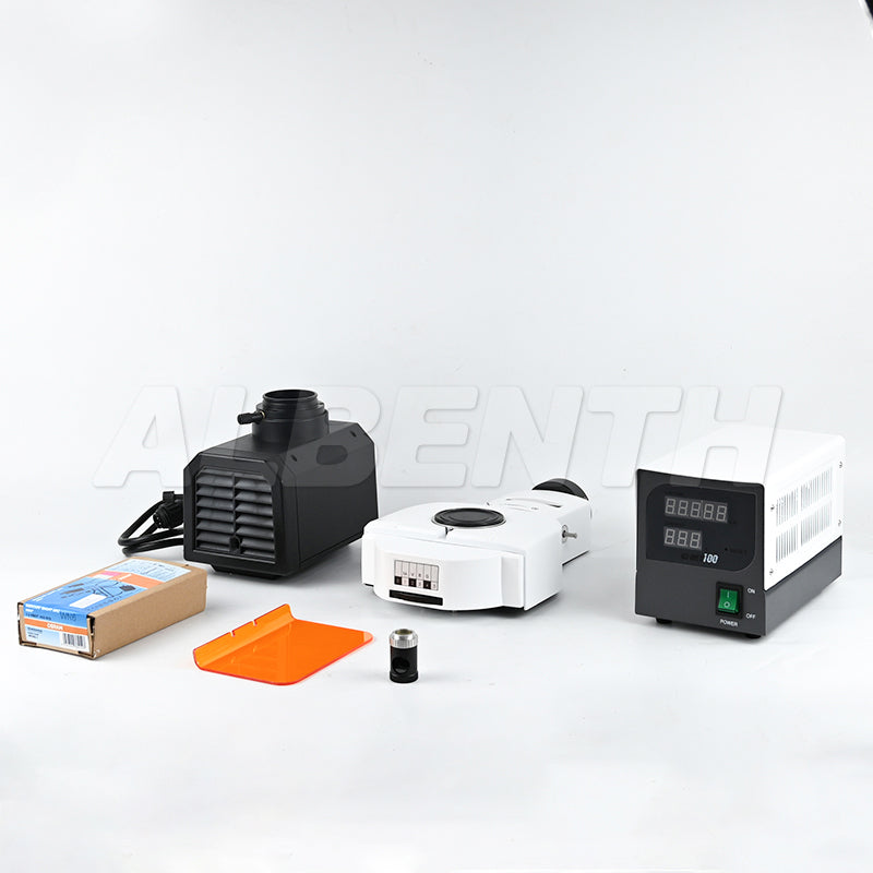 40X-1000X Transmission Reflection Fluorescence Microscope With 6V/30W Halogen Lamp, 100W Mercury Lamp