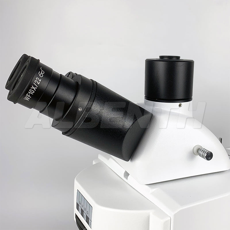 40X-1000X Fluorescence Microscope Transmission Reflection With 3W LED Lamp, 100W Mercury Lamp