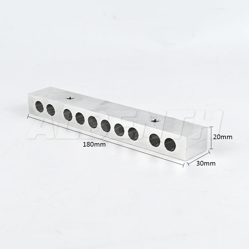 10 holes 2.0g Bullet-shaped Suppository Mold Manual Aluminum Alloy Suppository Mold Teaching Experiment Mould