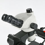 Albenth 6.7X-45X Magnification Professional Advanced Jewel Gem Zoom Binocular Stereo Microscope on Track Stand
