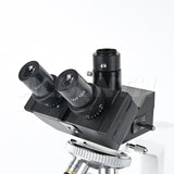 Albenth 40X-1600X Trinocular Biological Achromatic Microscope With Double Layer Mechanical Stage 1W LED Light, 1X Camera Adapter
