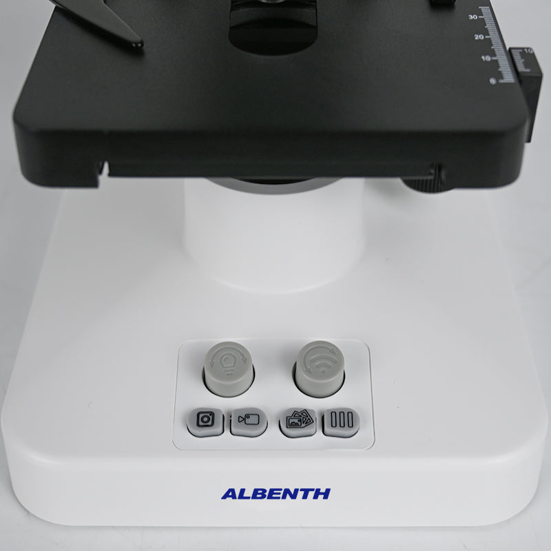 Albenth 40X-1000X LCD Hd Digital Biological Microscope with 7-inch LCD Electronic Digital Portable Microscope