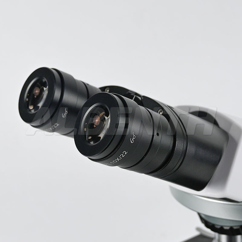 Albenth Trinocular Infinity  Biologique Microscope 40X-1000X Magnification With LED Light For Schools, Laboratories