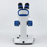 Albenth 10X-30X Educational Stereo Digital Binocular Stereo Microscope Handle Portable With Triple Turntable Objective For School Educational Child