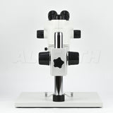 Albenth 6.7X-45X Trinocular Zoom Stereo Microscope with Super Large Stand